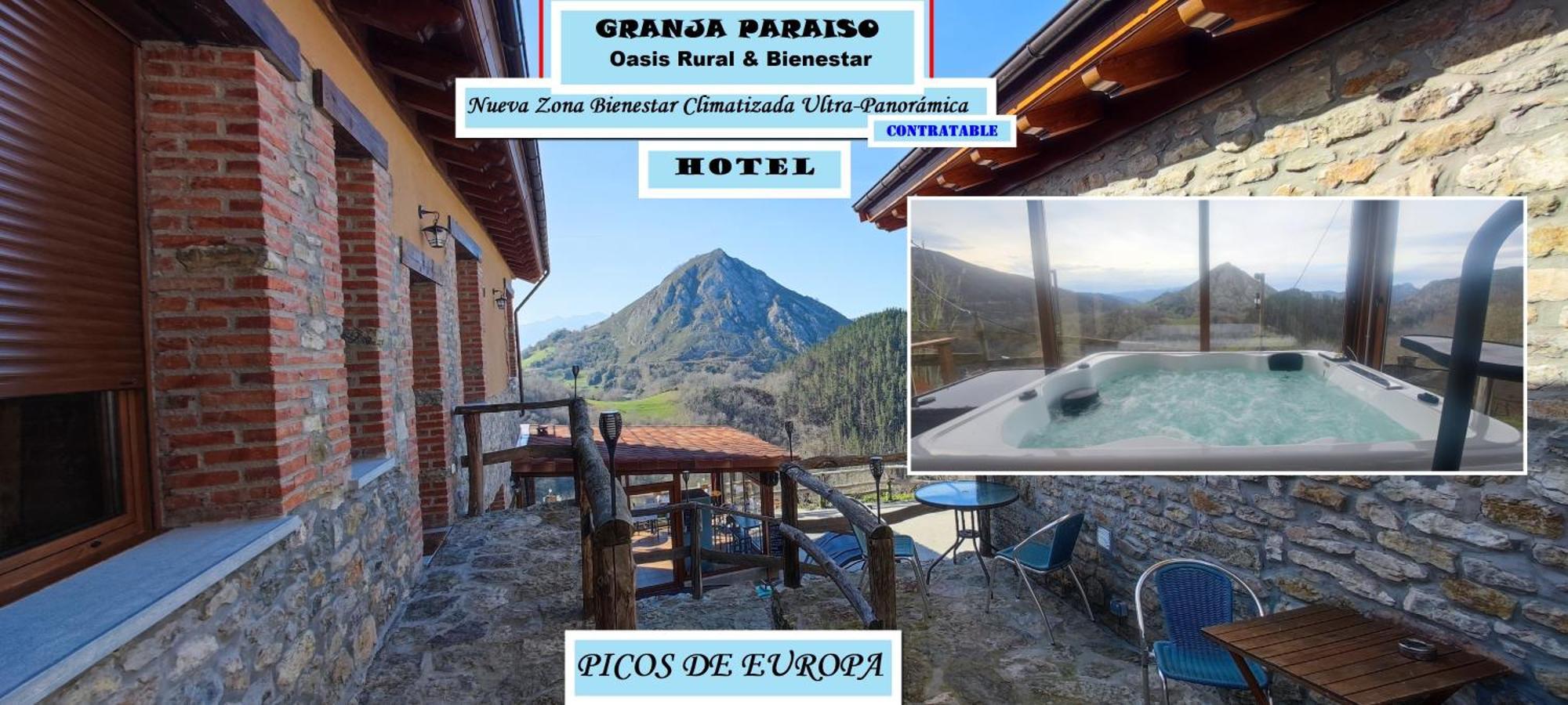 Hotel Granja Paraiso, Oasis Rural & Bienestar Onís Exterior foto